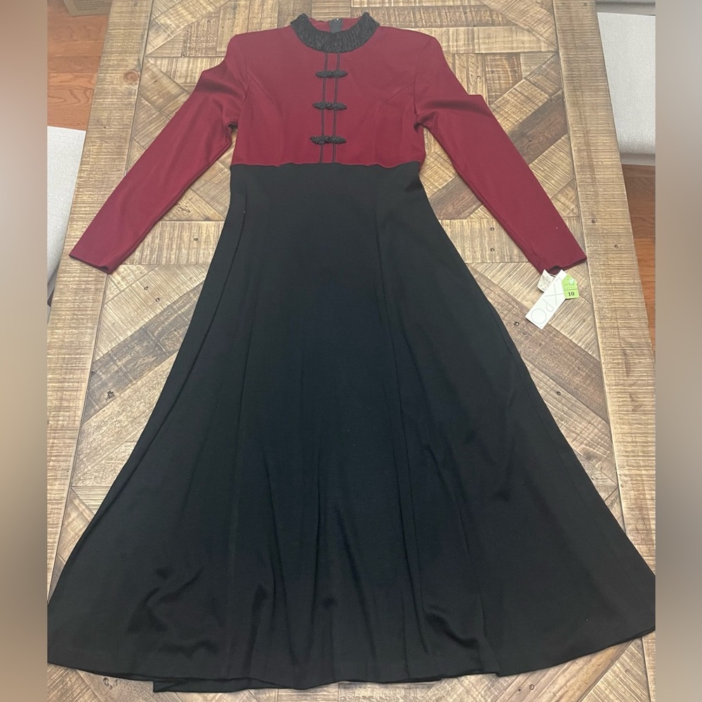 vintage 1990s Edwardian-style maxi dress by the brand Expo